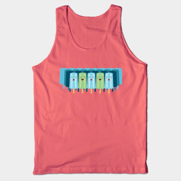 Popsicle Army - You need them this Summer! Tank Top by i2studio